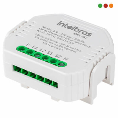 Smart Home | Controlador SMART WiFi | DIMMERIZABLE  | EWS 252 IZY - Intelbras