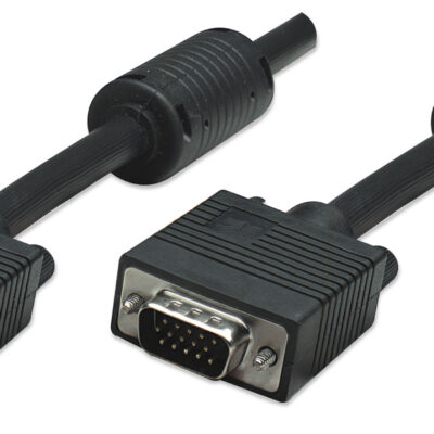 Cable VGA macho/macho 10 mts Filtro Ferrita Manhattan