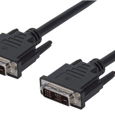Cable DVI-D macho/macho 18+1 Pines 1,8 mts Manhattan