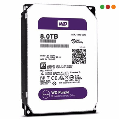 Disco Duro 3,5"" - 8 TB WD Purple - Sata3 Intellipower