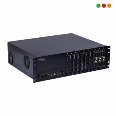 Telefonia IP | Central IP UNNITI 3000 IP - 60 Int / 20 Lineas IP - INTELBRAS