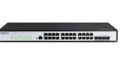 Switch 24p 10/100/1000 Rackeable - SG2404D POE MAX | INTELBRAS
