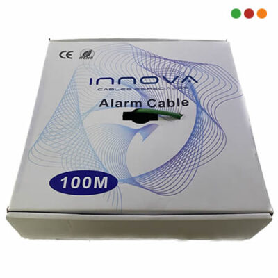 Alarma | Cable BLINDADO - BUS de DATOS 2x0,80 + Tierra 100 Mts KNX/1