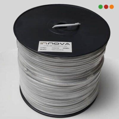 Seg. CCTV | Cable Coaxial RG59 98% 305 mts (vaina blanca) 1120/59w