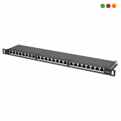 Racks - Patchera 24 P. 1U Cat 6A - Intellinet