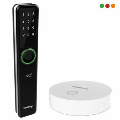 Smart Home | Cerradura SMART de EMBUTIR con HUB | IFR 7001+ IZY |  INTELBRAS
