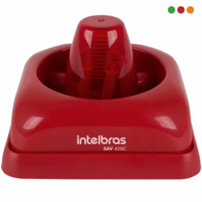 INCENDIO - Convencional Sirena Audio Visual | SAV 420C - INTELBRAS