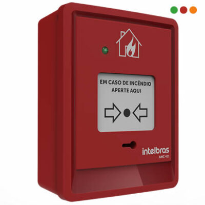 INCENDIO - Convencional Pulsador Manual S/sirena AMC 421 - INTELBRAS