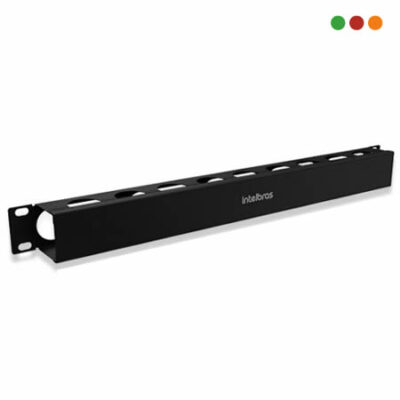 Racks - Organizador Cables 1U /  4 cm / METALICO | OCH1U 40 - INTELBRAS