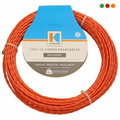 Herramientas | Cinta Pasacable HELICOIDAL HARD WORK - 20 Mts. - KALOP
