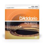 Cuerdas Guitarra Acústica 10-50 EZ900 Daddario