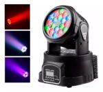 Mini Cabezal Móvil 18x3W RGB LED