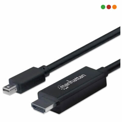 Cable Mini DisplayPort Macho a HDMI Macho 4K @ 60Hz - 3 M | MANHATTAN