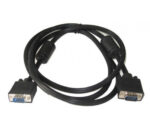 Cable VGA 5m negro con filtros