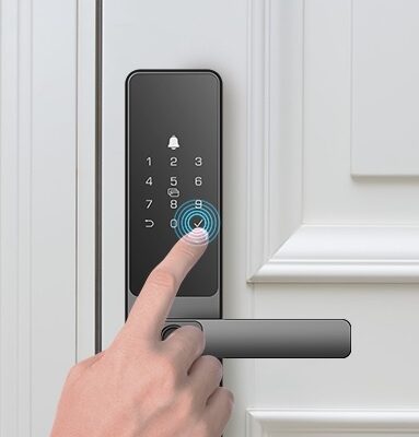 Cerradura inteligente Ezviz CS-DL05 con huella dactilar