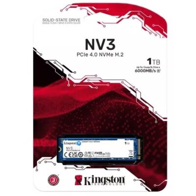 Disco SSD NV3 Kingston 1000GB NVMe M.2 PCIe 2280