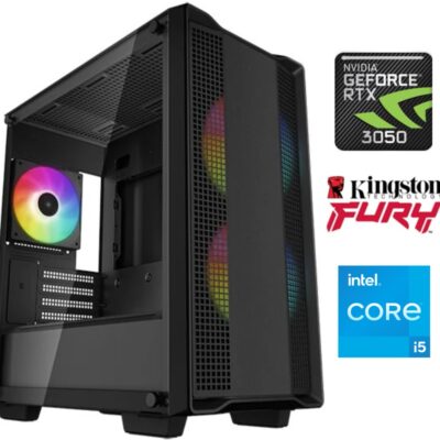 Equipo Gamer Core i5 13400F, 16GB, 1TB NVMe, RTX 3050 6GB
