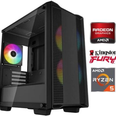 Equipo Gamer Ryzen 5 5600GT, 16GB, SSD 480GB, Gráficos Radeon