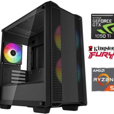 Equipo Gamer Ryzen 5 5600X, 16GB, 1TB NVMe, GTX1050Ti 4GB