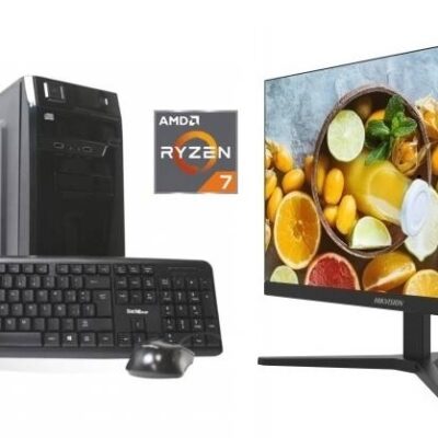 Combo equipo AMD Ryzen 7 + Monitor 24" nuevos!