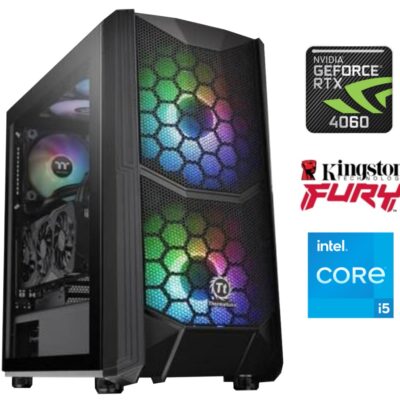 Equipo Gamer Core i7 12700F, 16GB, 1TB NVMe, RTX 4060 8GB