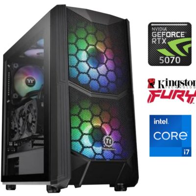 Equipo Gamer Core i7 13700F, 32GB, 1TB NVMe, RTX 5070 12GB