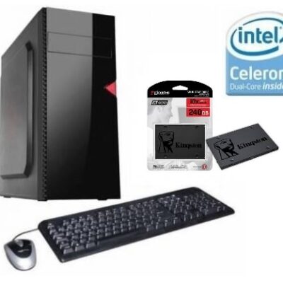 Equipo nuevo Celeron Quad Core + disco SSD de 240gb