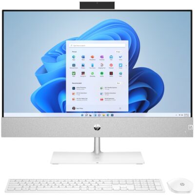 Equipo All in One HP Core i5 4.4GHz, 8GB, 1TB + 256GB SSD, 24" FHD