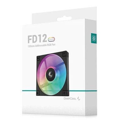 Fan Deepcool FD12 Negro ARGB