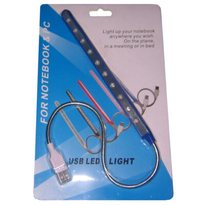 Lampara de 10 LED USB para notebook