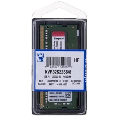 Memoria Kingston DDR4 8GB 3200Mhz sodimm