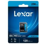 Memoria SDXC Lexar 800X Pro 256GB Blue Series