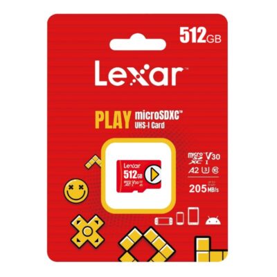 Memoria microSDXC Lexar 512GB Play UHS-I