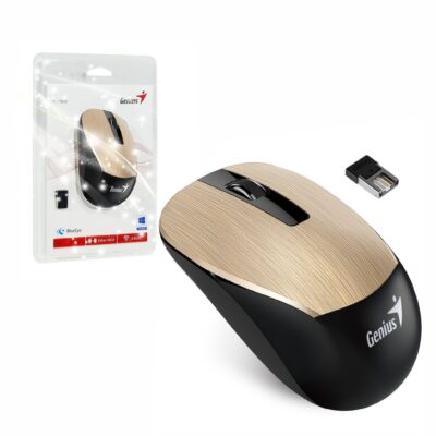 Mouse Genius NX-7015 inalámbrico dorado