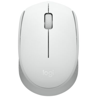 Mouse Logitech M170 inalámbrico blanco
