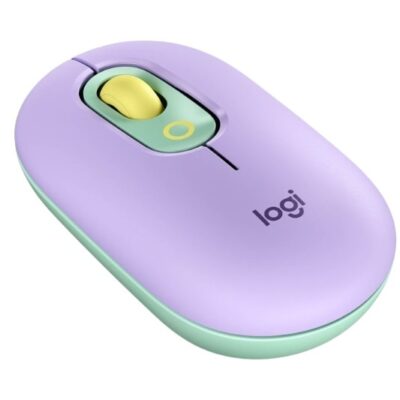 Mouse Logitech POP inalámbrico bluetooth lila