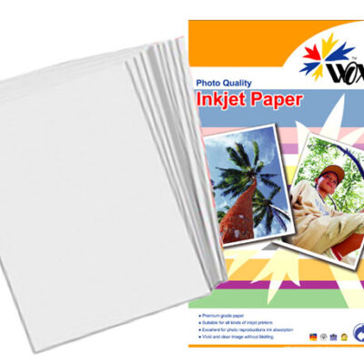 Papel wox inkjet alta resolución a4 110grs. X 100 uds.