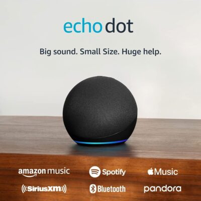 Parlante inteligente Amazon Echo Dot negro