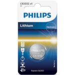 Pila de Litio Philips CR2032 3V