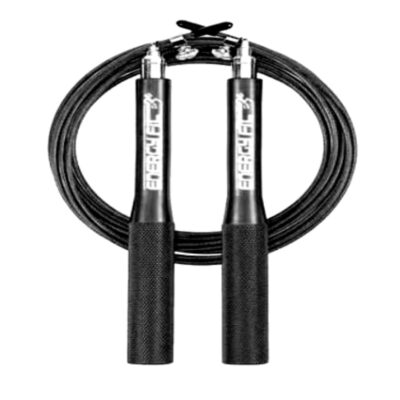 Cuerda para saltar Randers aluminio 3M negra