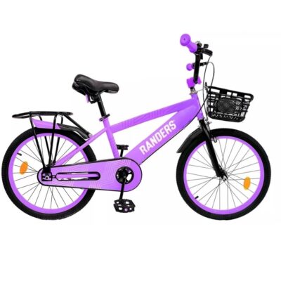 Bicicleta Randers Rodado 20 con parrilla y canasto