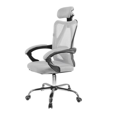 Silla ejecutiva Clyde sin apoyapies gris