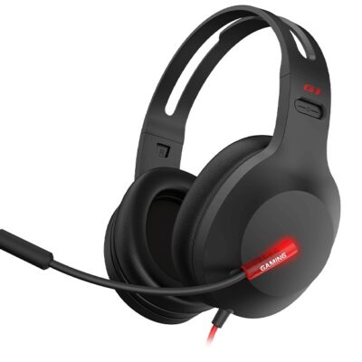Audifono Edifier G1 negro c/microfono