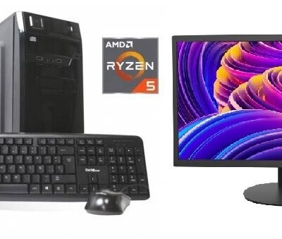 Combo equipo AMD Ryzen 5 + Monitor 19" nuevos!