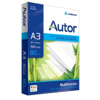 Papel A4 80g Autor