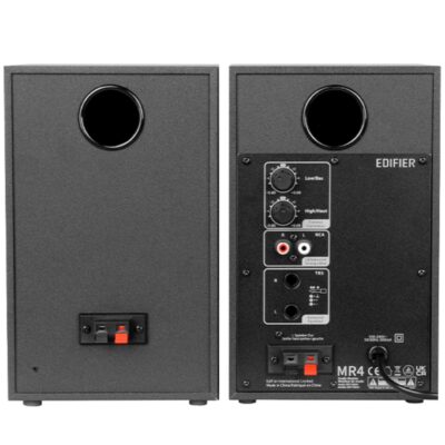 Parlantes Edifier MR4 de estudio negros