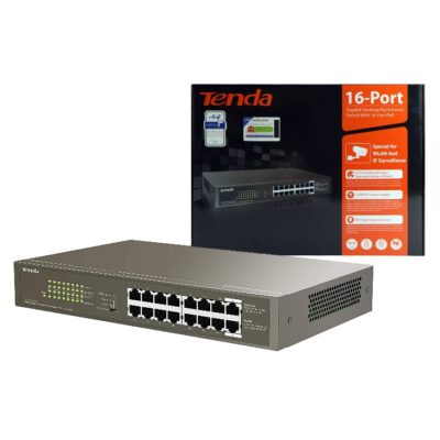 Switch PoE Tenda 16 puertos gigabit