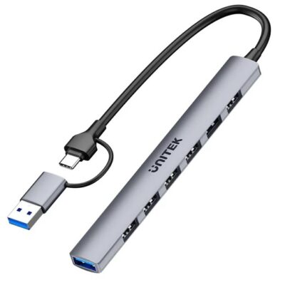 HUB USB-C Unitek 7 en 1