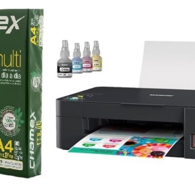Impresora multifuncion Brother DCP-T220 + resma A4