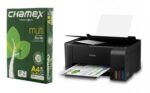 Impresora Epson multifuncion + resma A4